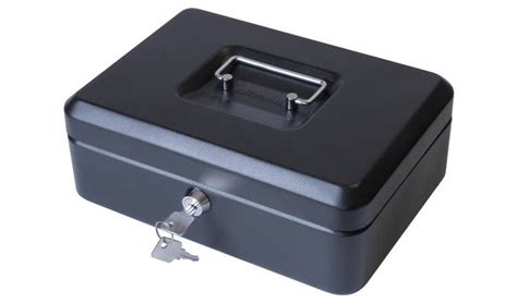 metal cash box argos|8 inch cash box.